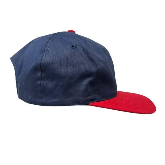 Cleveland Indians Vintage 90's Snapback Baseball Hat Buffalo Cap Dad Chief Wahoo - Picture 4 of 9